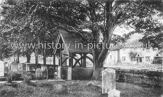 Lych Gate, All Saints Church, Dovercourt, Essex. c.1920's